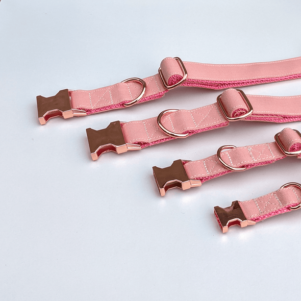 Pink Champagne Dog Collar Rose Gold Collection